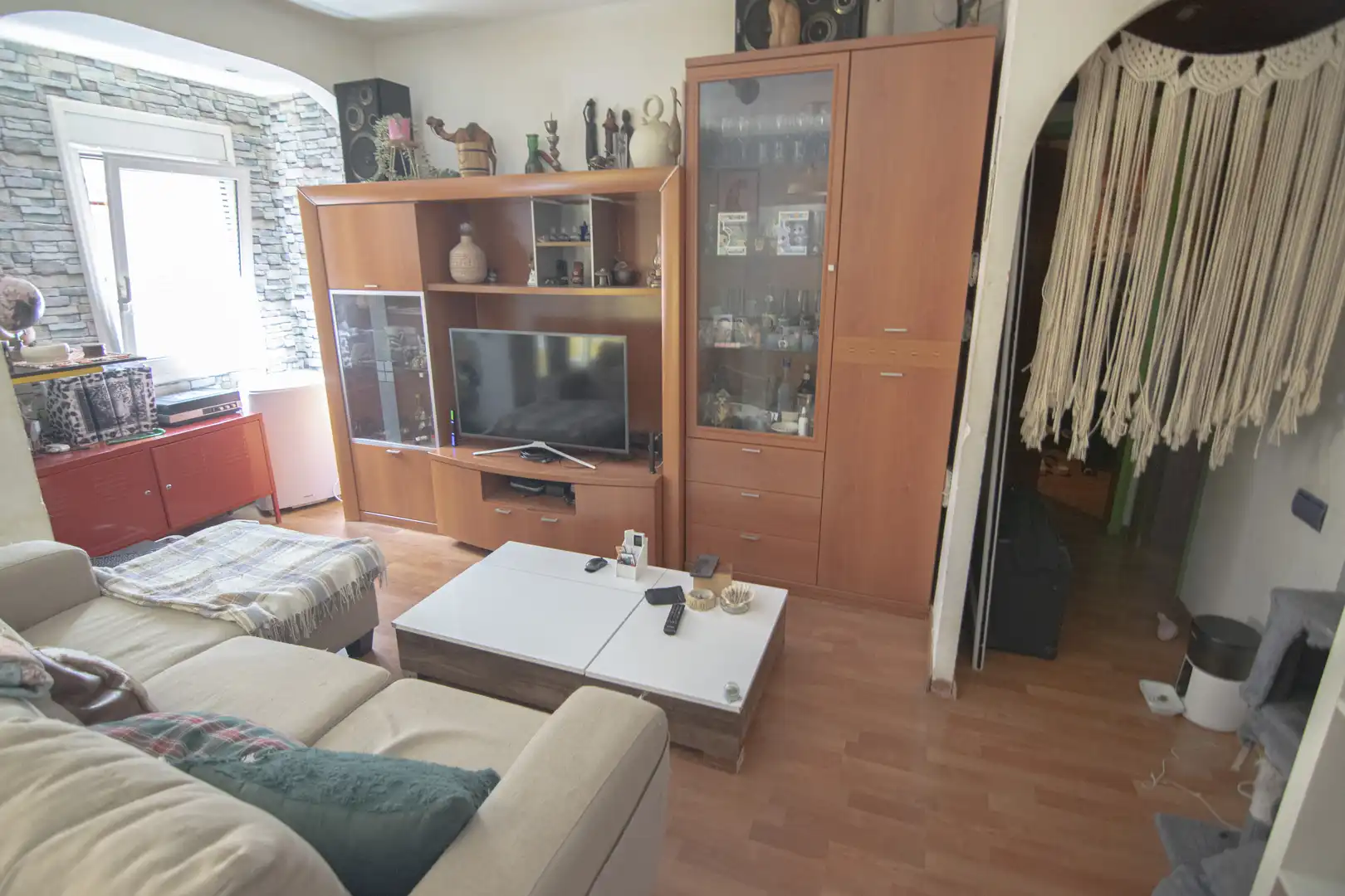 Sala de estar de Piso en venta en Barcelona