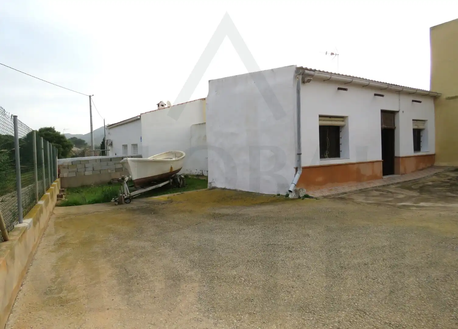 Vista exterior de Casa o xalet en venda en Cartagena amb Jardí privat i Traster