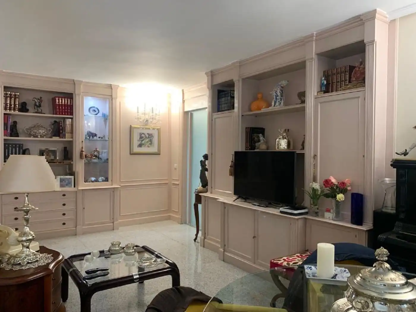 Wohnzimmer von Wohnung zum Verkauf in Murcia mit Klimaanlage und Abstellraum