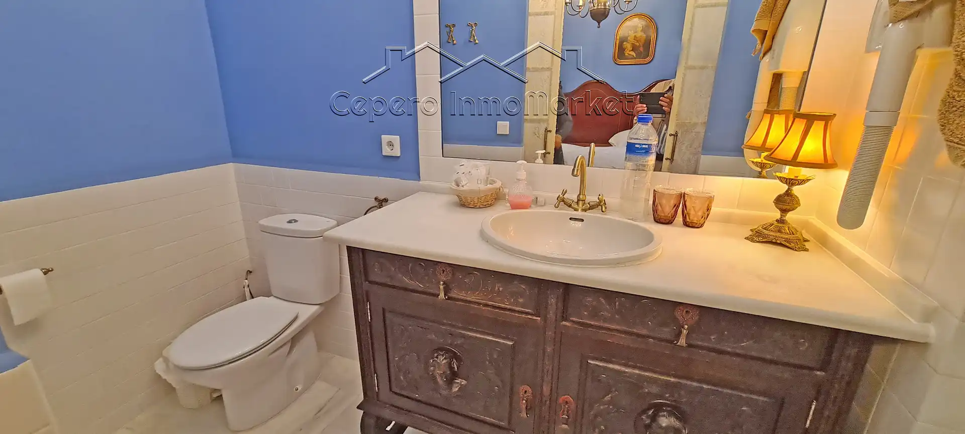 Baño de Casa o chalet en venta en Jerez de la Frontera con Aire acondicionado, Terraza y Alarma