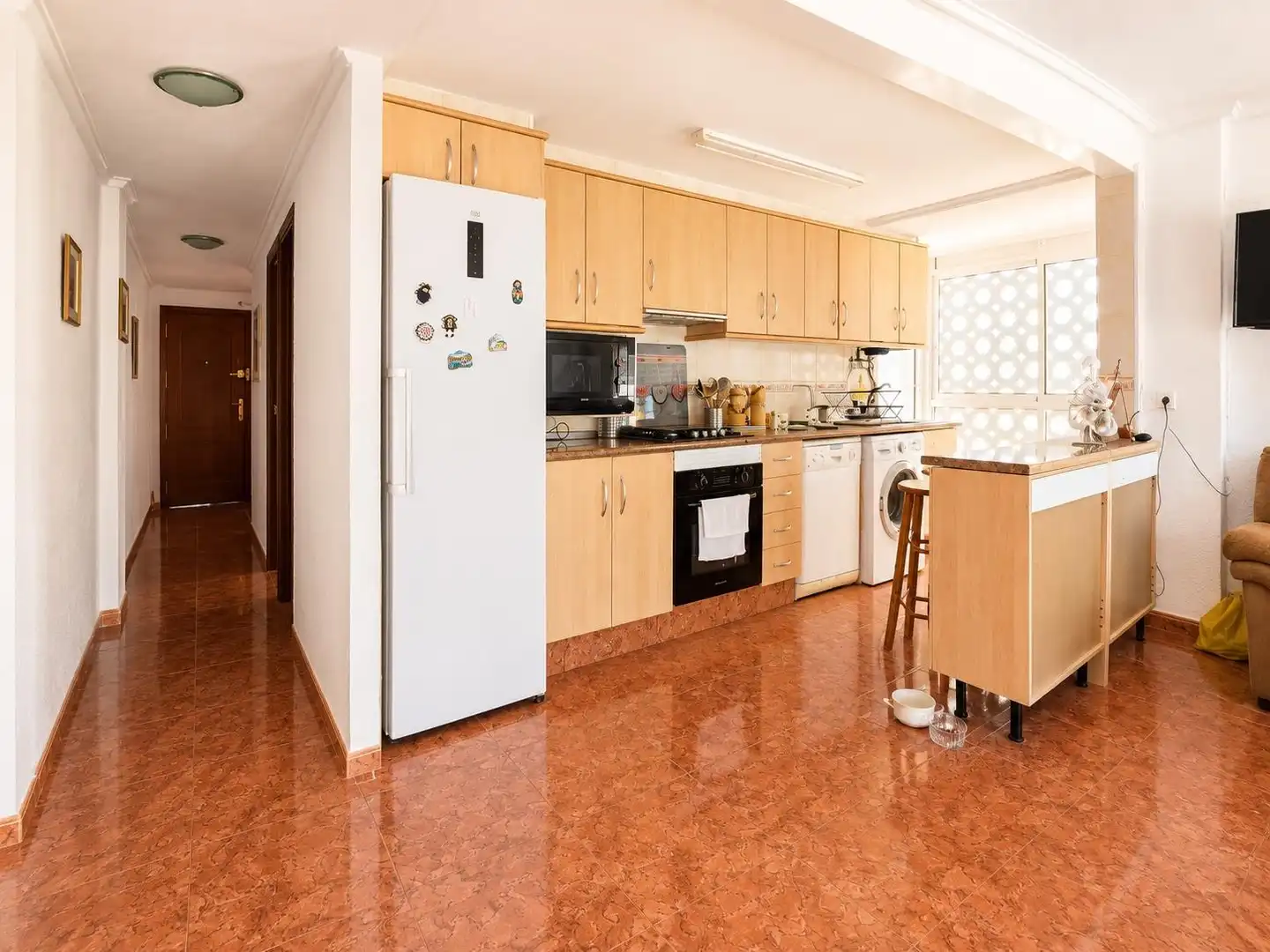 Cuina de Apartament en venda en Santa Pola amb Aire condicionat, Calefacció i Terrassa