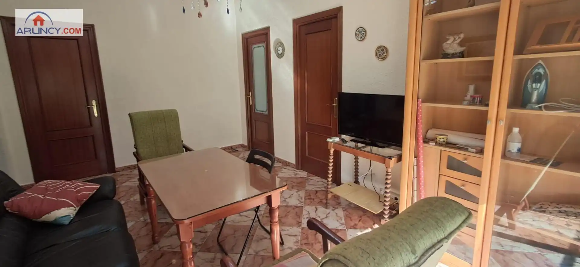 Sala d'estar de Pis en venda en Sevilla amb Aire condicionat, Terrassa i Balcó