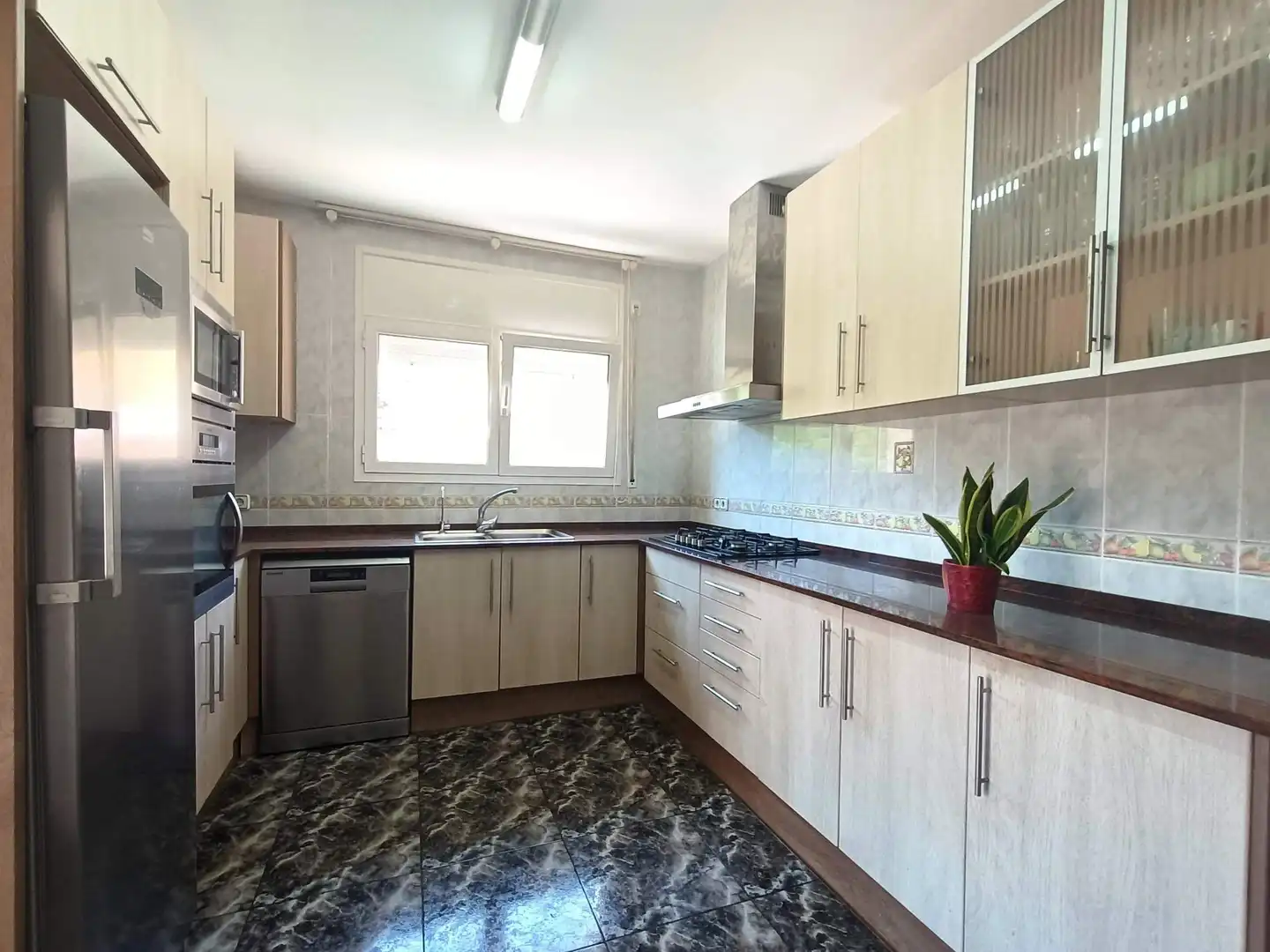 Cocina de Casa o chalet en venta en Olèrdola con Aire acondicionado, Calefacción y Jardín privado