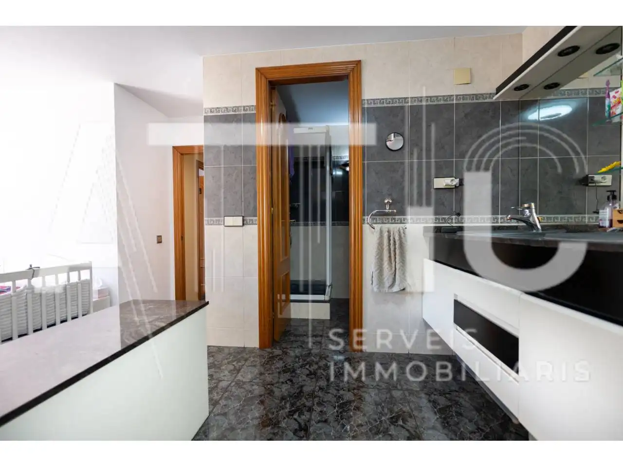 Cocina de Ático en venta en Polinyà con Aire acondicionado, Calefacción y Terraza