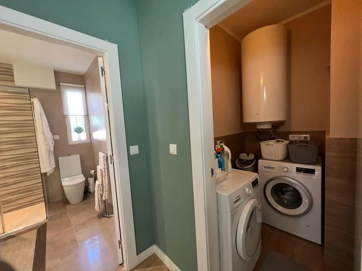 Baño de Casa o chalet en venta en Estepona con Aire acondicionado, Jardín privado y Terraza