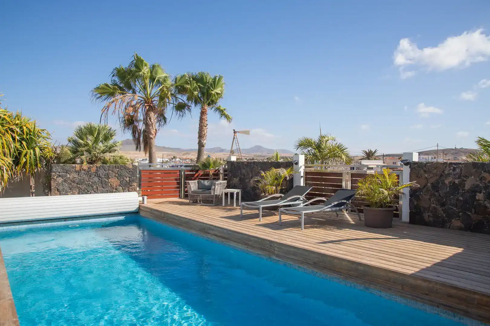 Piscina de Casa o chalet en venta en La Oliva con Aire acondicionado, Piscina y Balcón