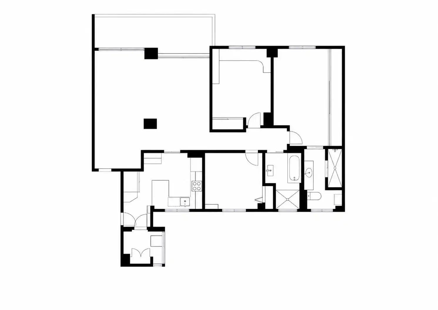 Flat for sale in Madrid  with Air Conditioner, Heating and Parquet flooring
