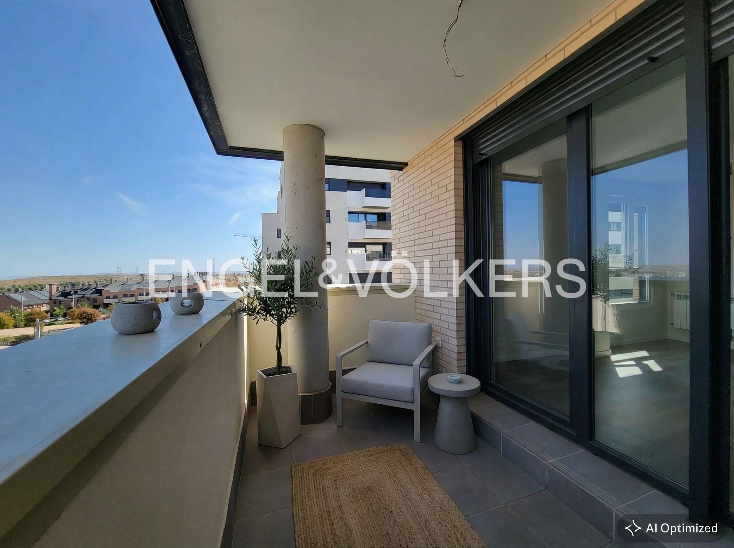 Terrassa de Apartament en venda en  Madrid Capital amb Aire condicionat, Calefacció i Terrassa