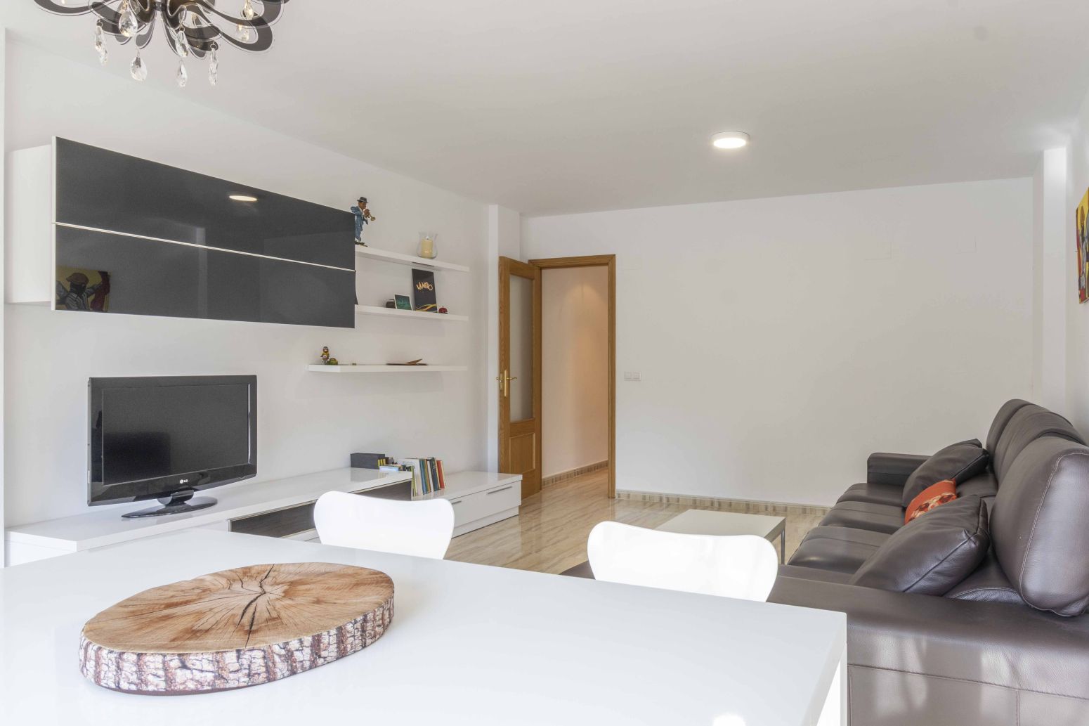 Sala de estar de Piso en venta en Petrés con Balcón