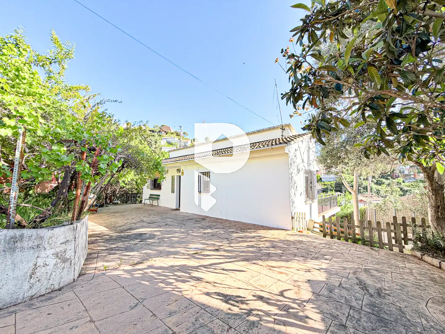Exterior view of Houses for sale in Vallirana  with Air Conditioner, Heating and Private garden