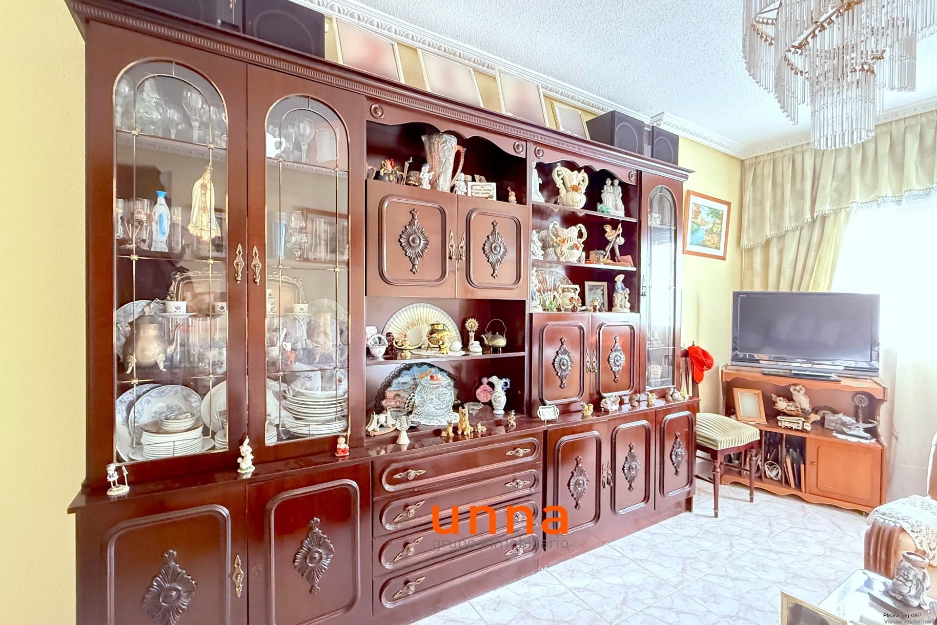 Sala d'estar de Pis en venda en Móstoles amb Aire condicionat, Calefacció i Terrassa