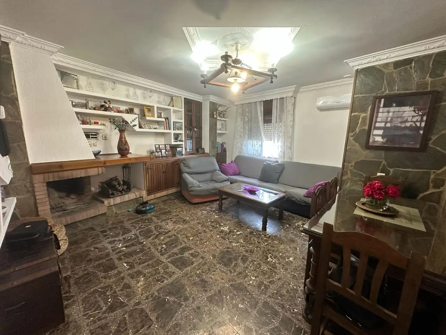 Living room of Houses for sale in Jerez de la Frontera  with Air Conditioner, Private garden and Terrace