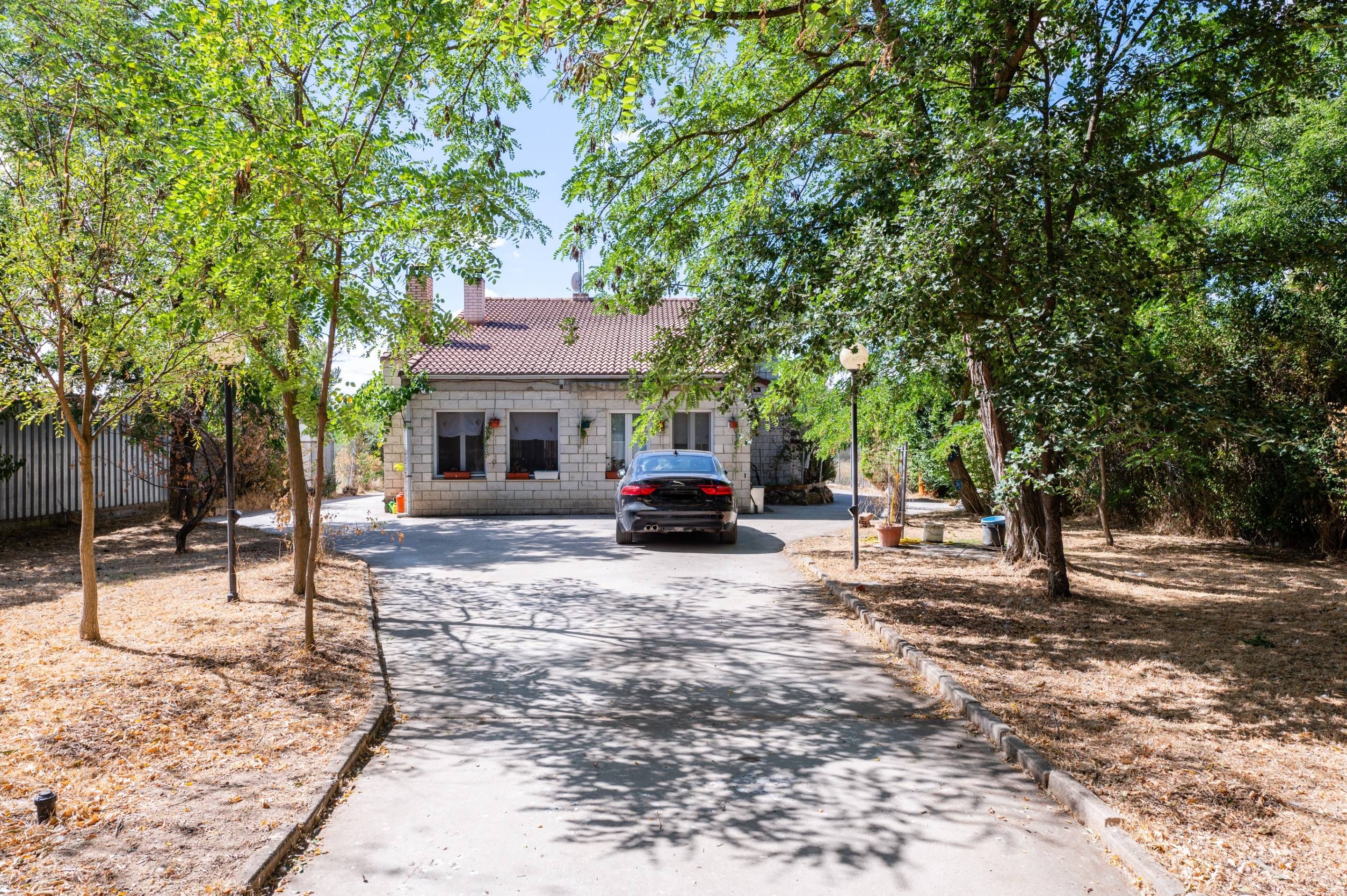 Vista exterior de Casa o chalet en venta en Aranda de Duero con Calefacción, Jardín privado y Terraza