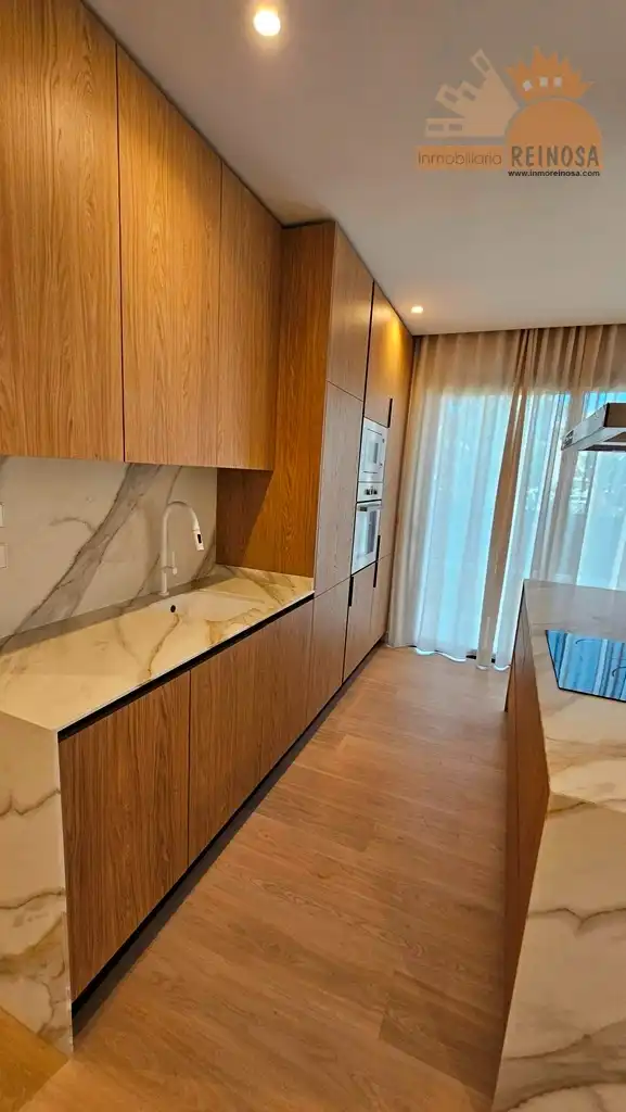 Cocina de Planta baja en venta en Molina de Segura con Aire acondicionado, Jardín privado y Parquet