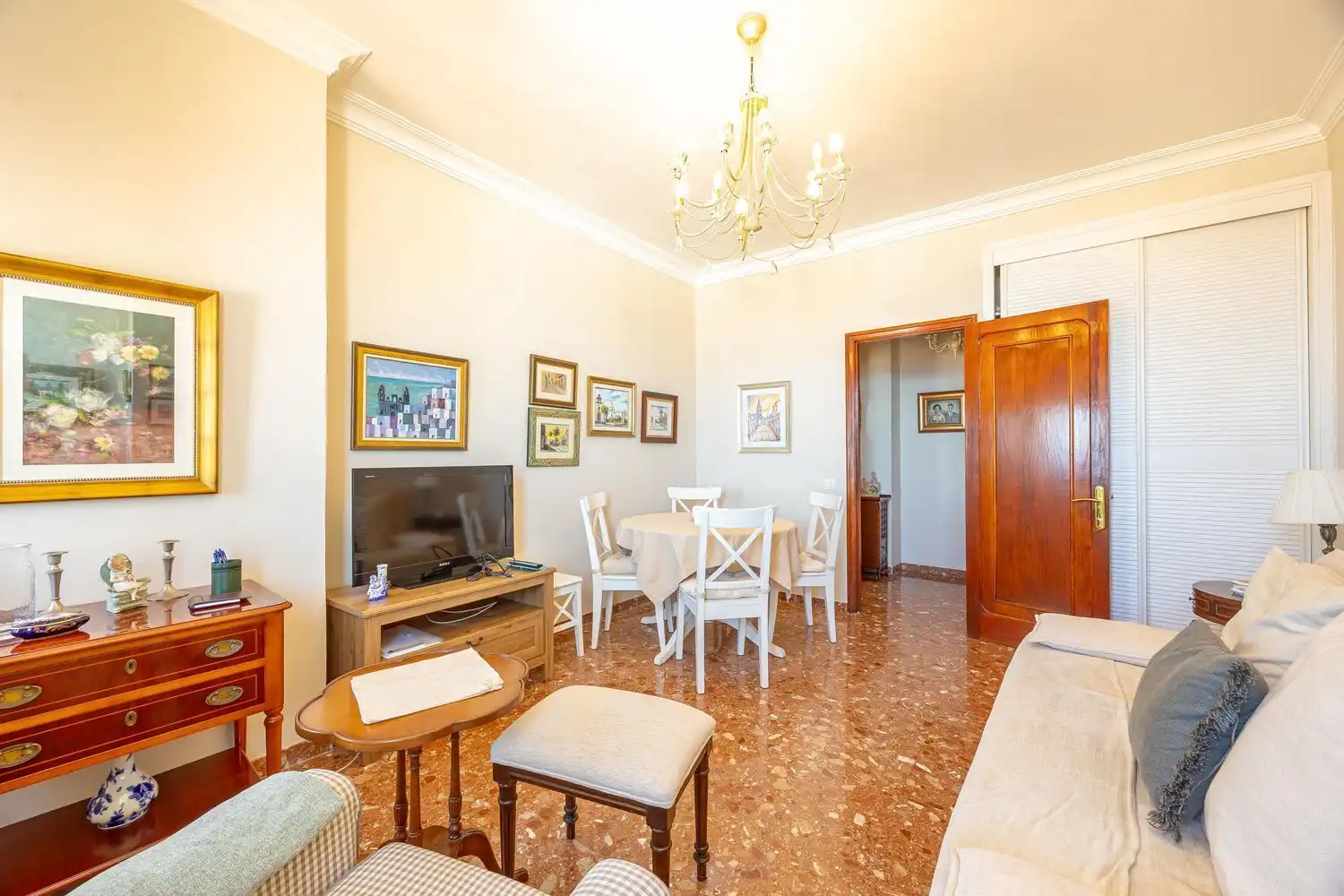 Sala de estar de Piso en venta en Las Palmas de Gran Canaria con Trastero