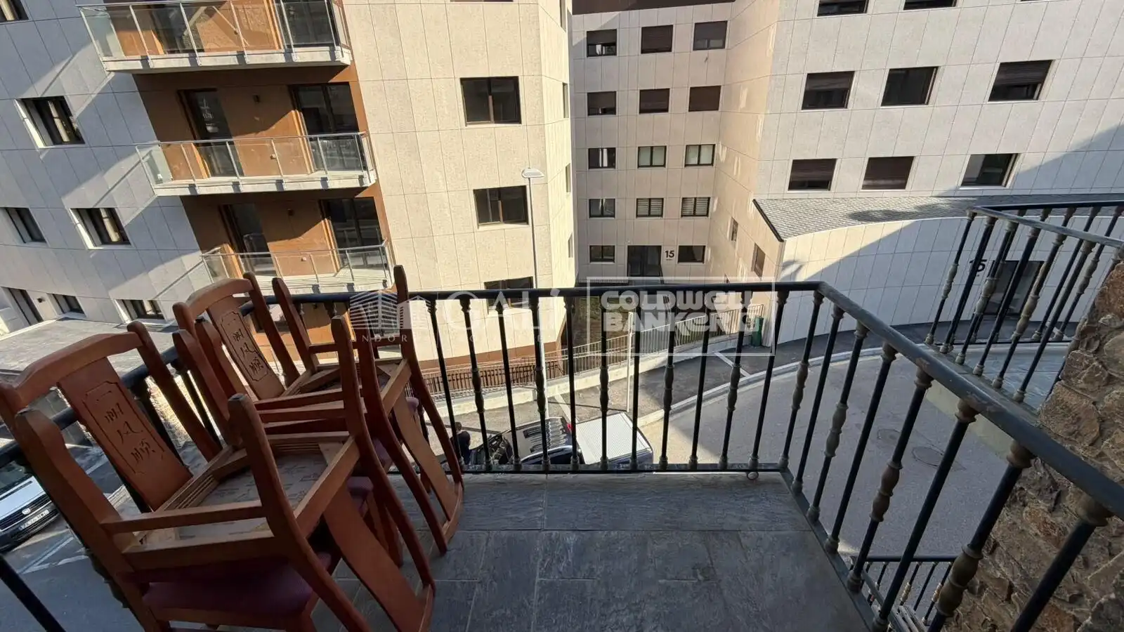 Terrassa de Estudi de lloguer en Encamp amb Calefacció, Parquet i Terrassa
