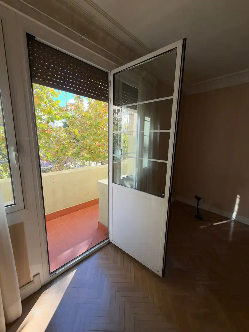 Balcony of Flat for sale in Zaragoza  with Heating, Terrace and Furnished