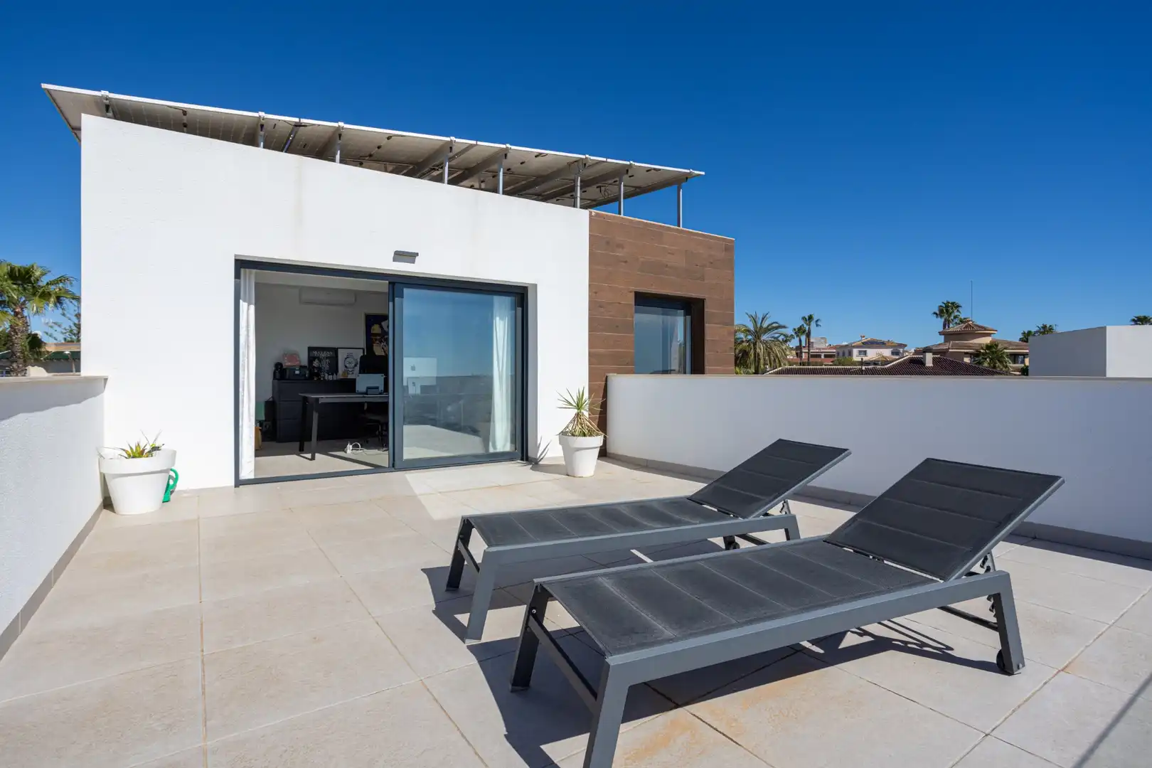 Terraza de Casa o chalet en venta en Rojales con Aire acondicionado, Jardín privado y Terraza