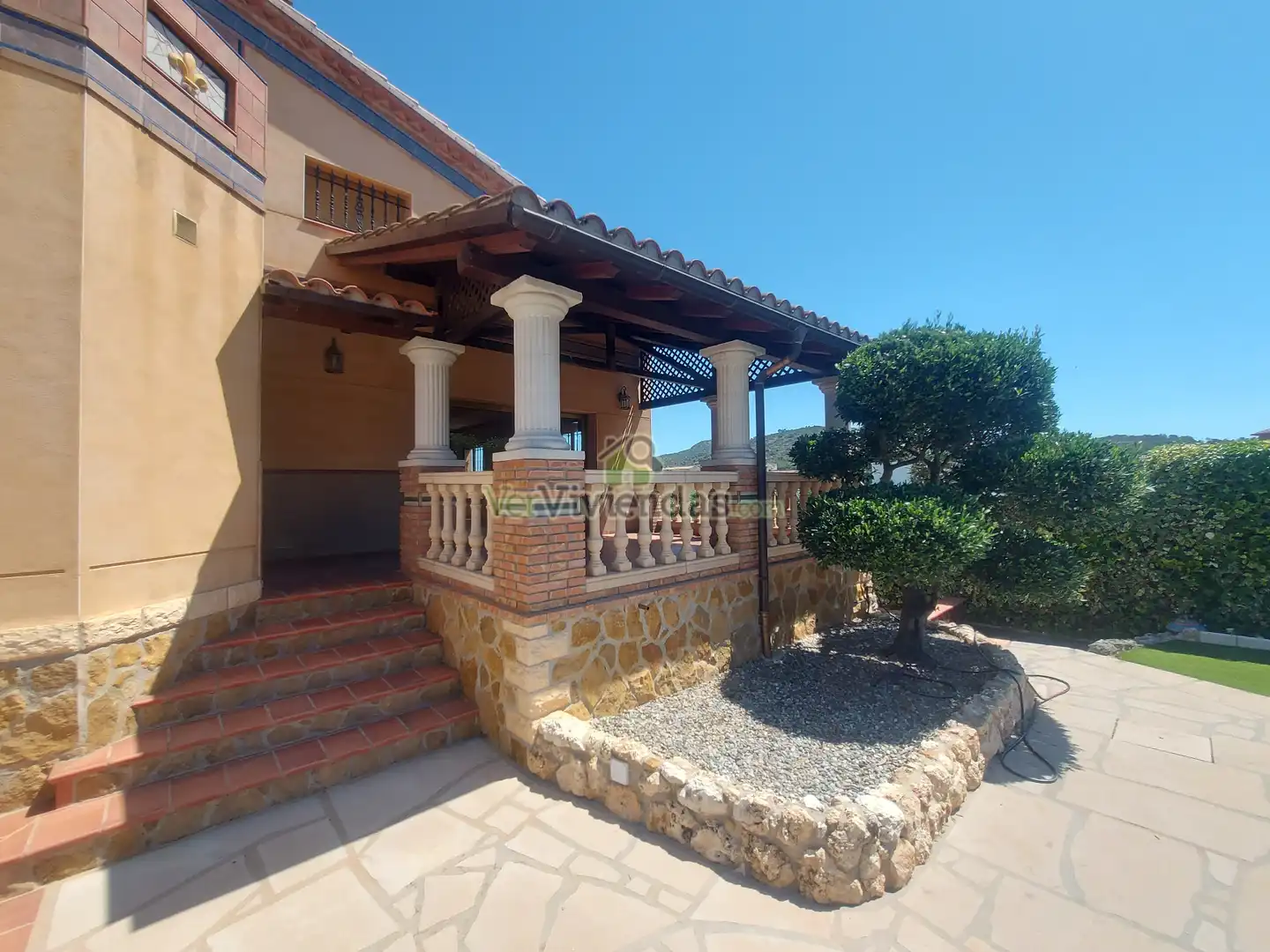 Exterior view of Houses for sale in Olèrdola  with Air Conditioner, Heating and Private garden