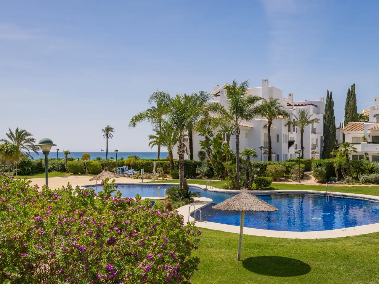Jardín de Piso en venta en Marbella con Aire acondicionado, Calefacción y Terraza