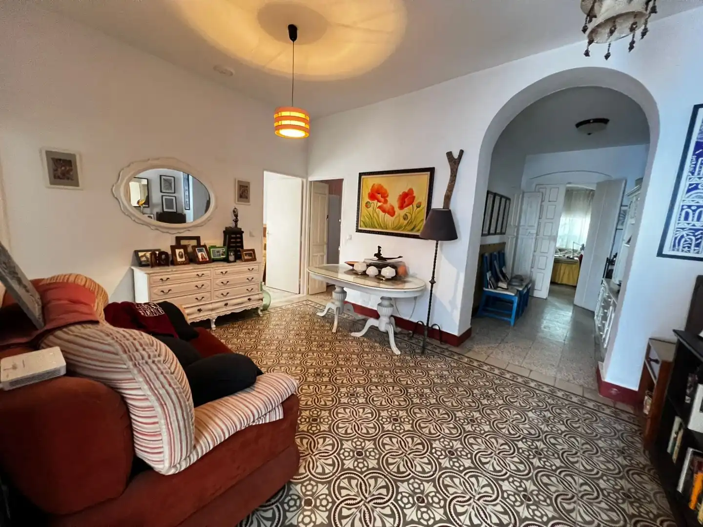 Living room of Houses for sale in Aznalcázar  with Air Conditioner, Heating and Terrace