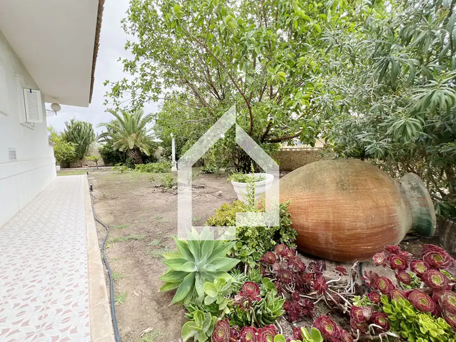 Garden of Houses for sale in San Vicente del Raspeig / Sant Vicent del Raspeig  with Air Conditioner, Heating and Private garden