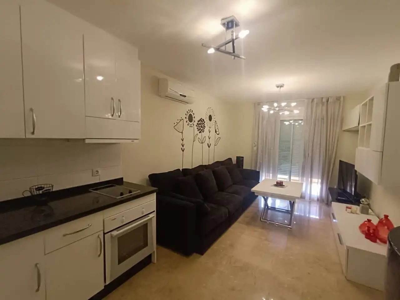 Sala de estar de Piso en venta en El Ejido con Aire acondicionado, Calefacción y Terraza