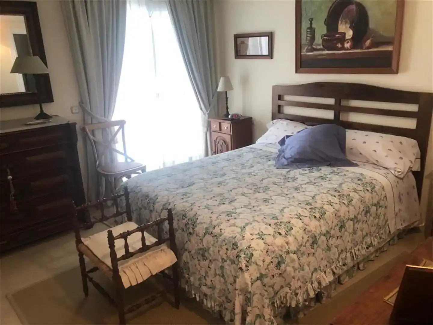 Dormitori de Casa adosada en venda en Estepona amb Aire condicionat, Piscina i Balcó