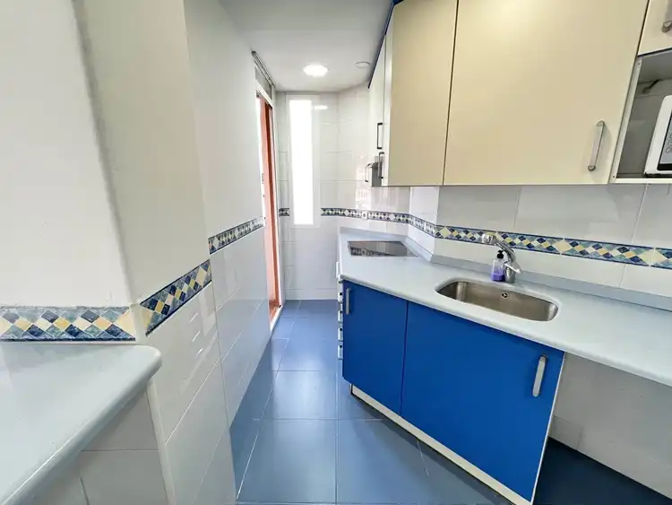 Cocina de Piso de alquiler en Móstoles con Calefacción, Parquet y Terraza