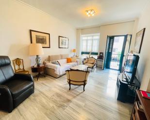 Living room of Flat to rent in Málaga Capital  with Air Conditioner, Furnished and Washing machine