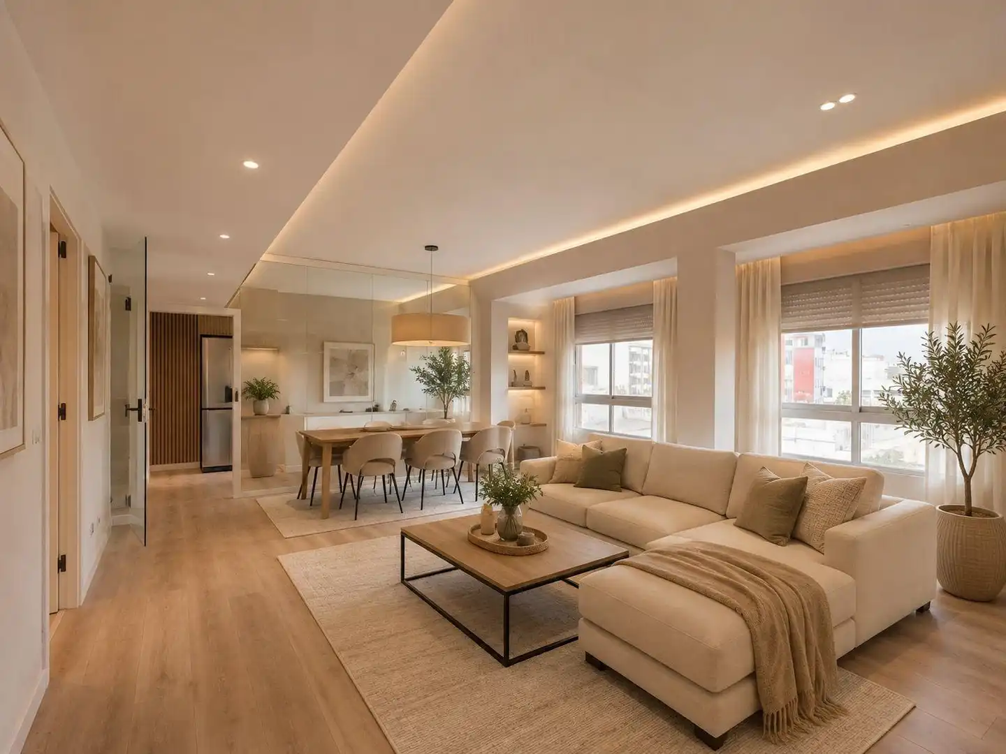 Living room of Flat for sale in Massanassa  with Air Conditioner and Balcony