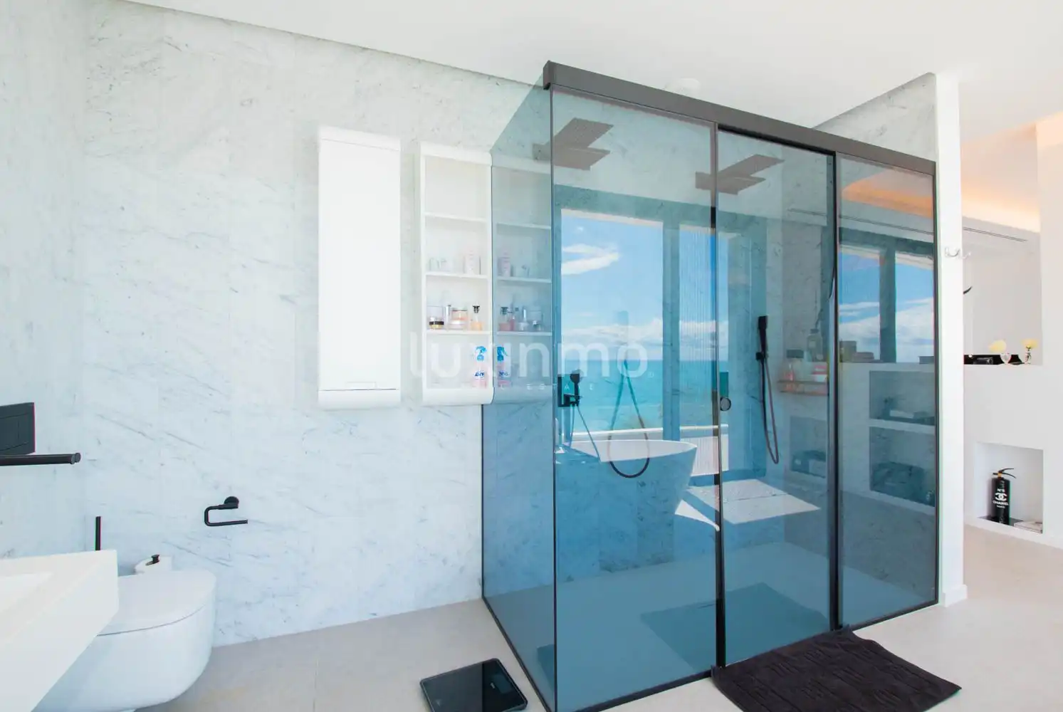 Bathroom of Houses for sale in Jávea / Xàbia  with Air Conditioner, Heating and Private garden