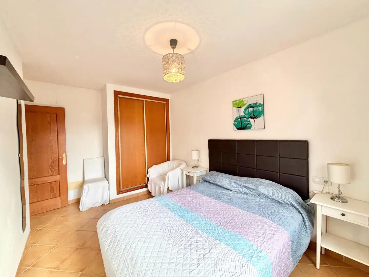 Schlafzimmer von Einfamilien-Reihenhaus zum Verkauf in Llucmajor mit Heizung, Privatgarten und Terrasse