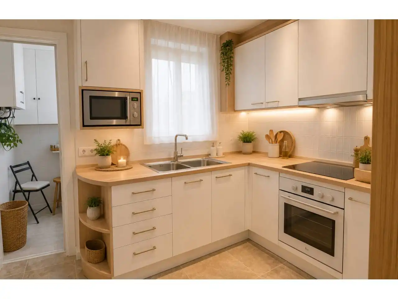 Cocina de Piso en venta en Cerdanyola del Vallès con Calefacción, Parquet y Balcón