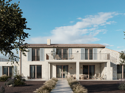 Vista exterior de Casa o xalet en venda en Santanyí amb Aire condicionat, Jardí privat i Terrassa