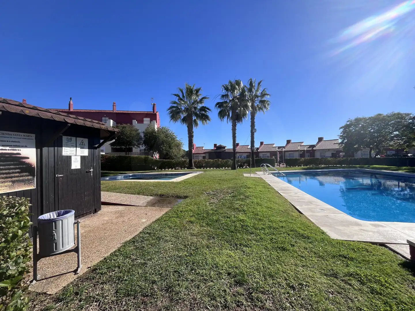 Piscina de Casa adosada en venta en Ayamonte con Calefacción, Terraza y Piscina