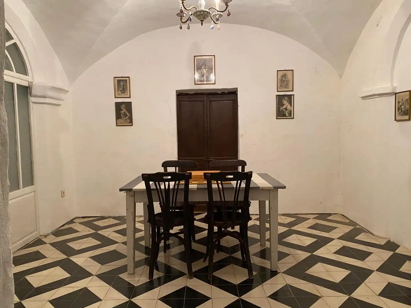 Comedor de Casa o chalet en venta en Bienvenida con Aire acondicionado, Calefacción y Jardín privado