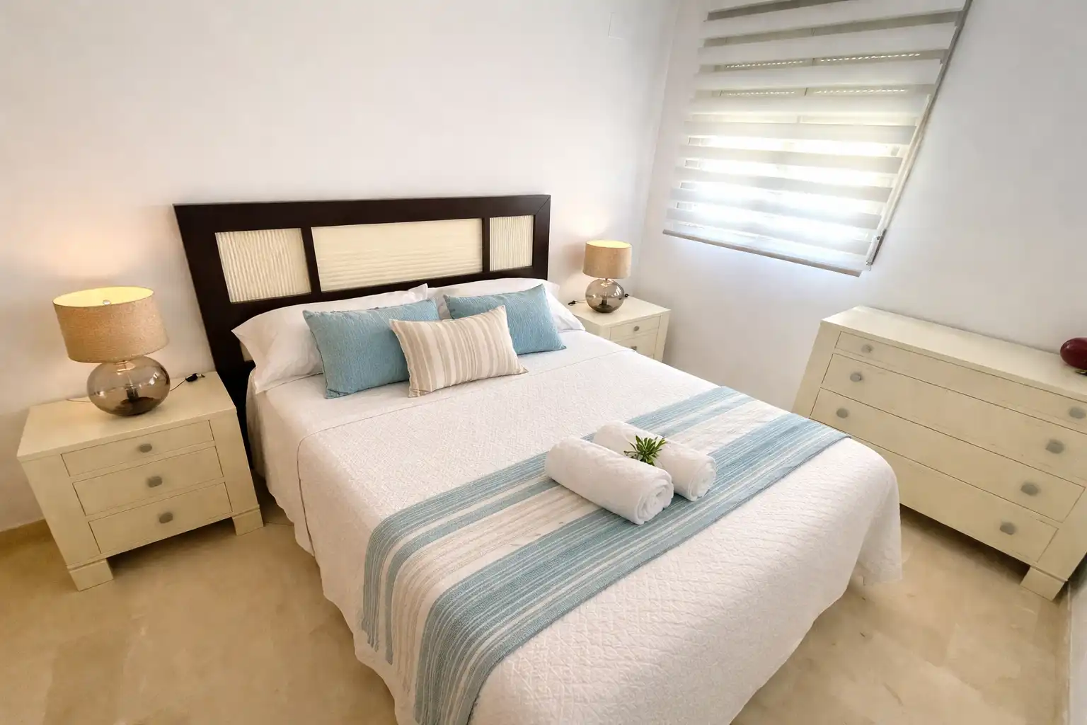 Bedroom of Apartments for rent in Altea  with Air Conditioner, Heating and Terrace