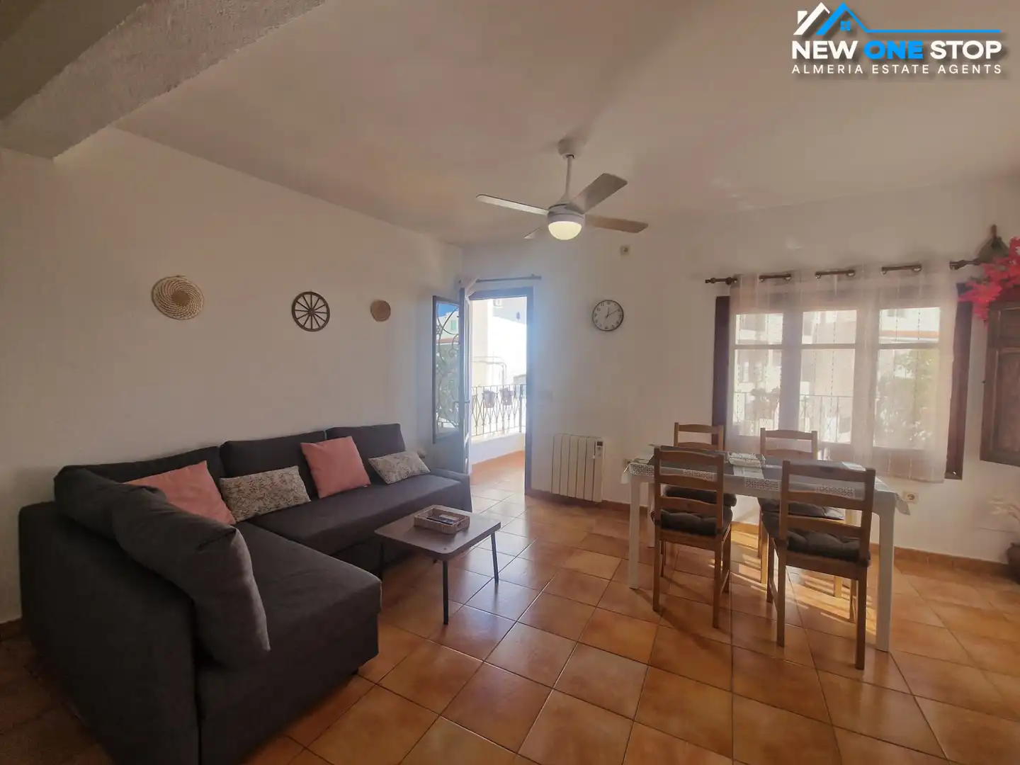 Living room of Houses for sale in Mojácar  with Heating, Terrace and Furnished
