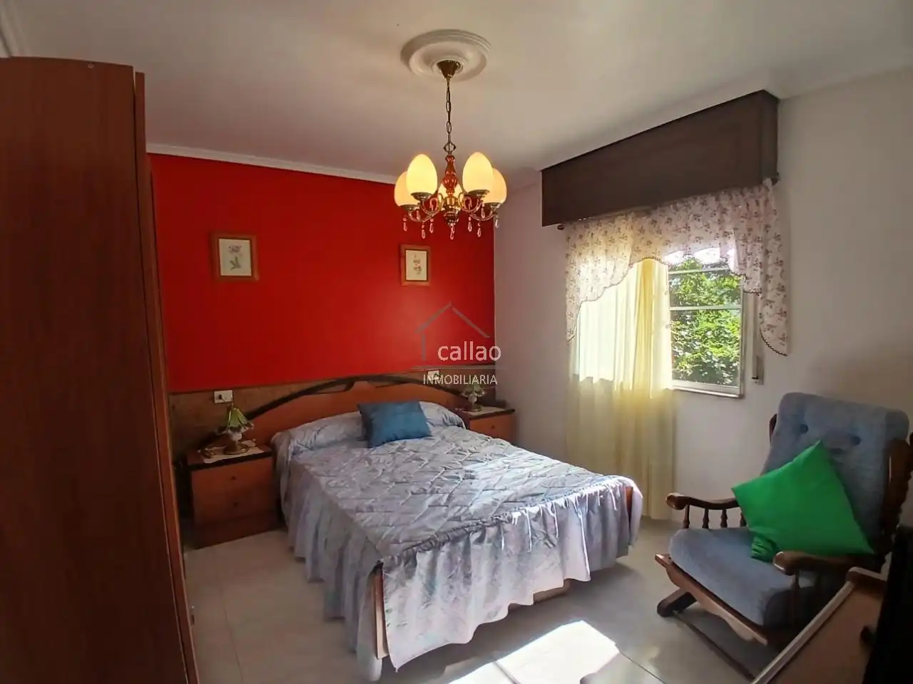 Dormitori de Casa o xalet en venda en San Sadurniño amb Jardí privat i Moblat