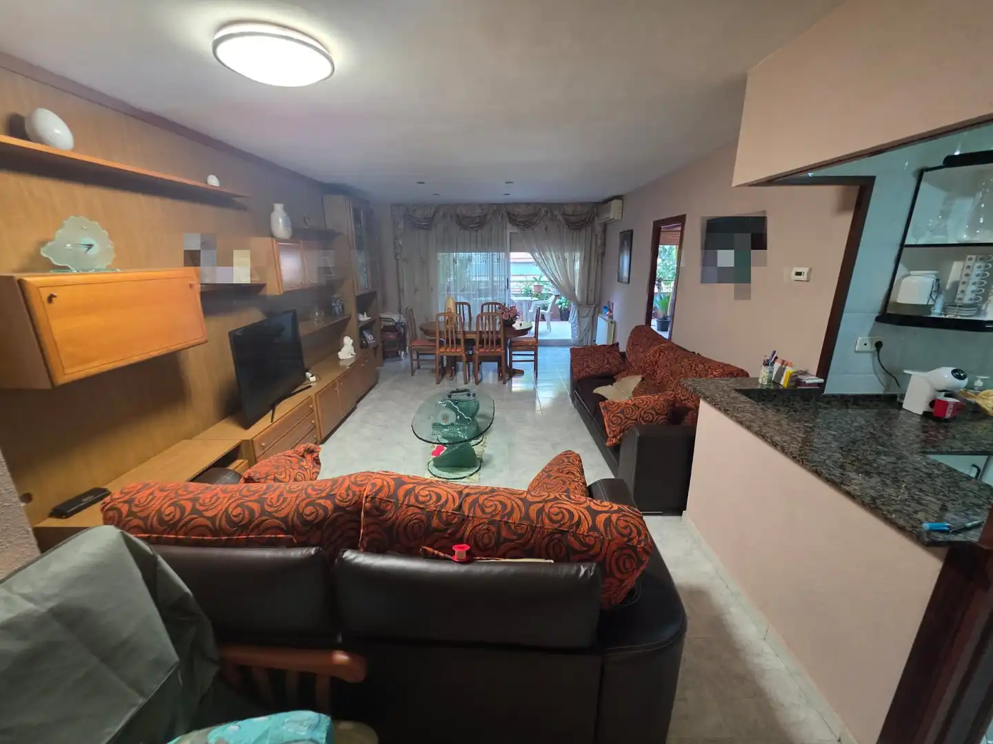 Living room of Flat for sale in Canovelles  with Air Conditioner, Heating and Terrace