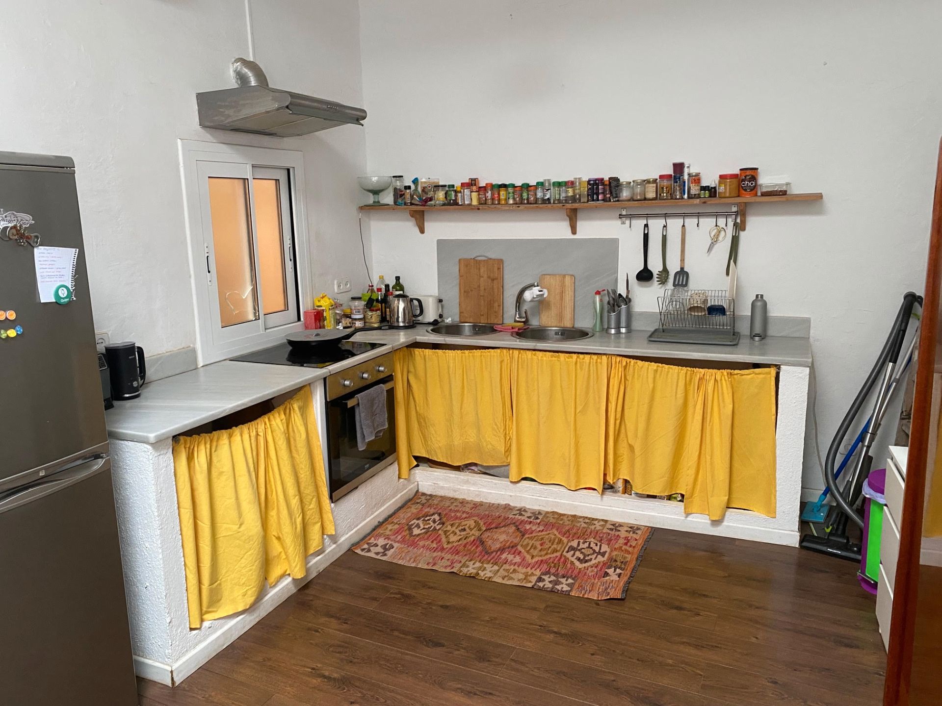 Cocina de Ático en venta en  Barcelona Capital con Aire acondicionado, Parquet y Terraza