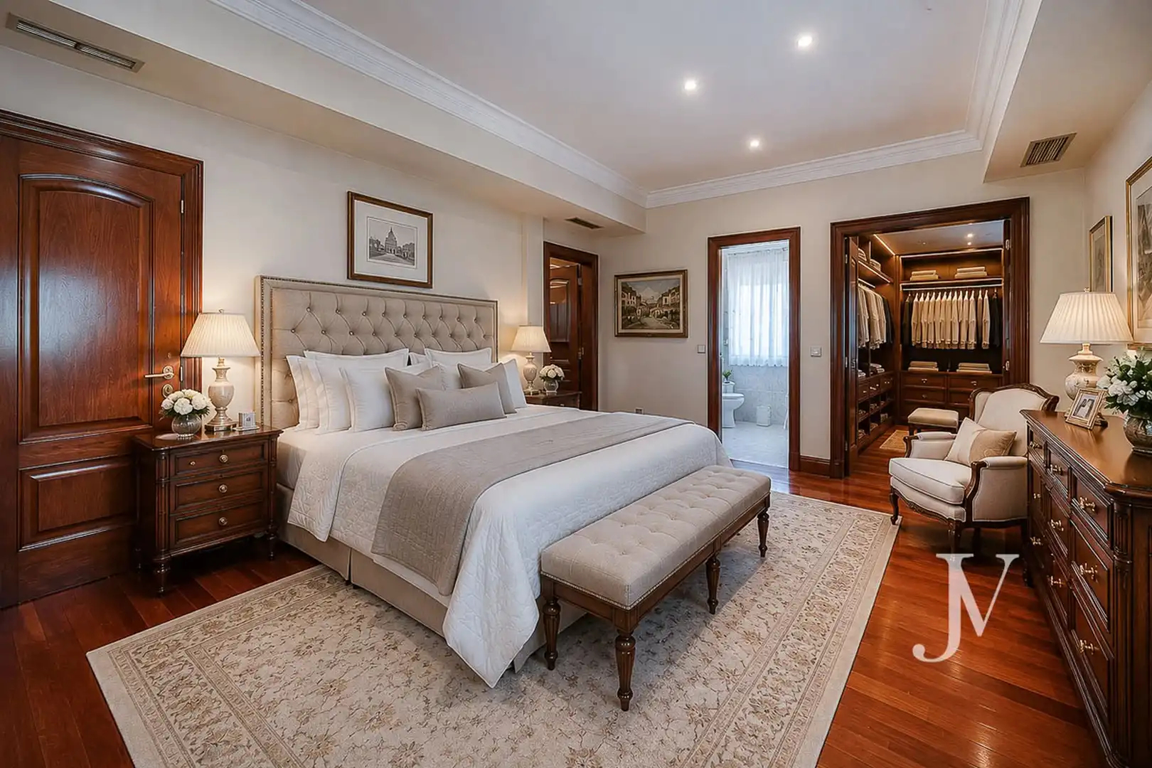 Habitación de Casa o chalet en venta en Madrid con Aire acondicionado, Calefacción y Jardín privado