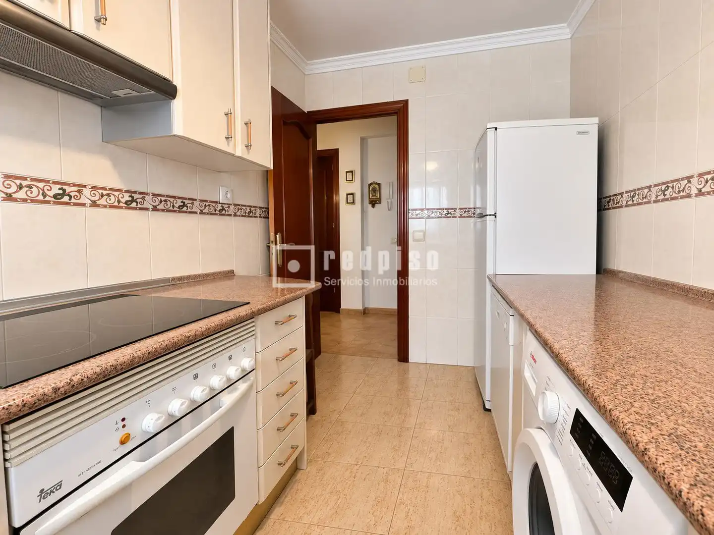 Kitchen of Flat for sale in Getafe  with Air Conditioner, Heating and Terrace