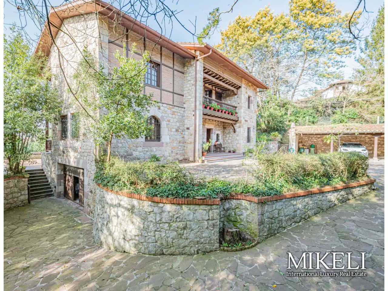 Vista exterior de Casa o xalet en venda en Piélagos amb Calefacció, Jardí privat i Terrassa