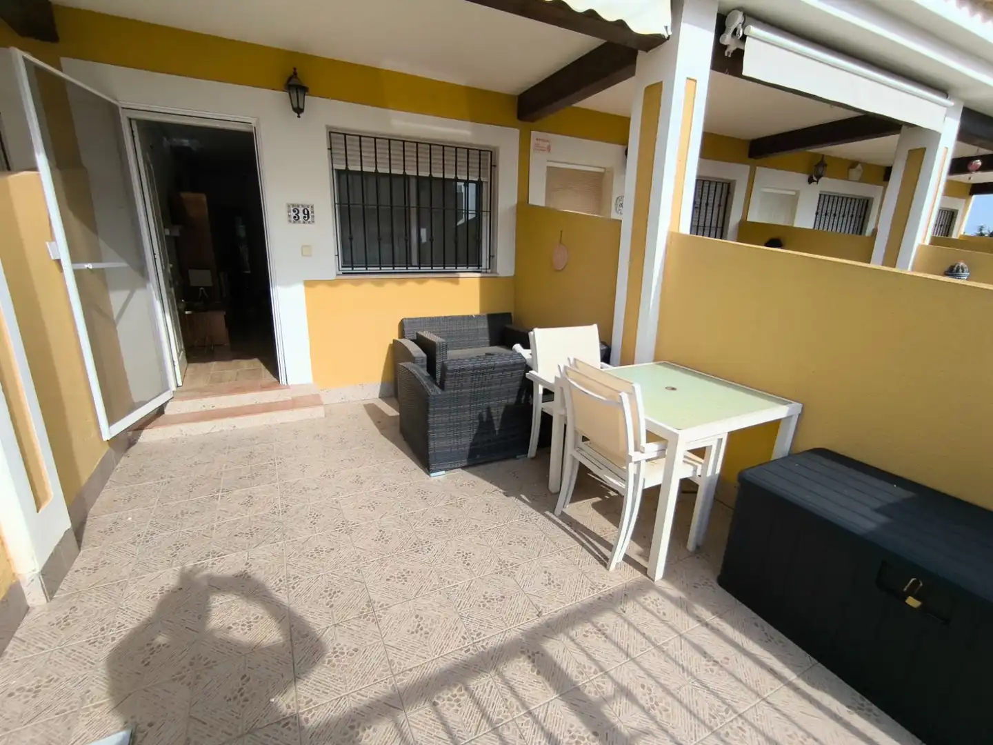Terraza de Casa adosada en venta en Dolores de Pacheco - Santa Rosalía
