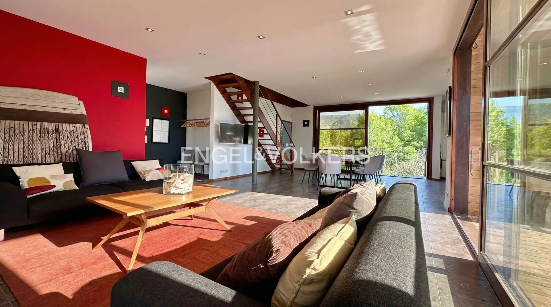 Sala de estar de Casa o chalet en venta en L'Ametlla de Mar  con Aire acondicionado, Jardín privado y Terraza