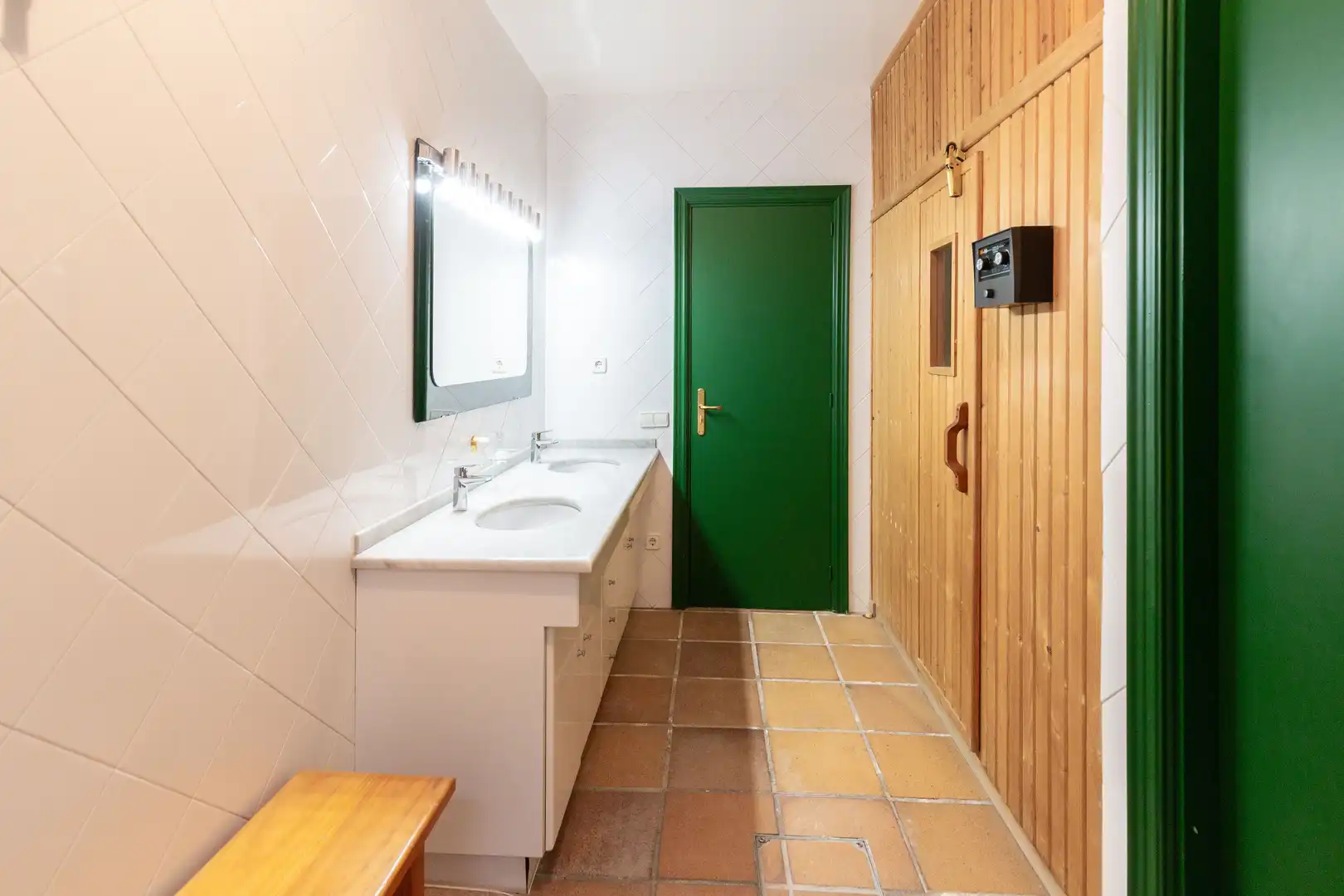 Badezimmer von Haus oder Chalet zur Miete in Argentona mit Klimaanlage, Heizung und Terrasse