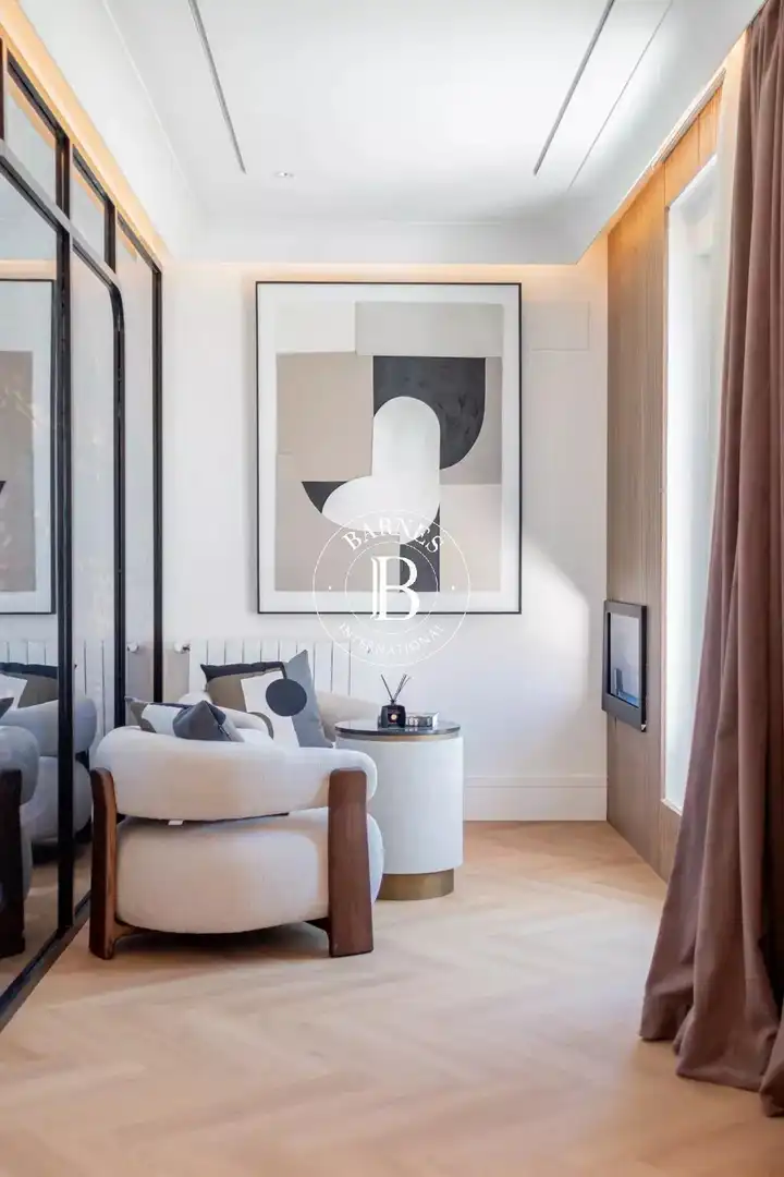 Living room of Flat for rent in Madrid  with Air Conditioner, Heating and Terrace