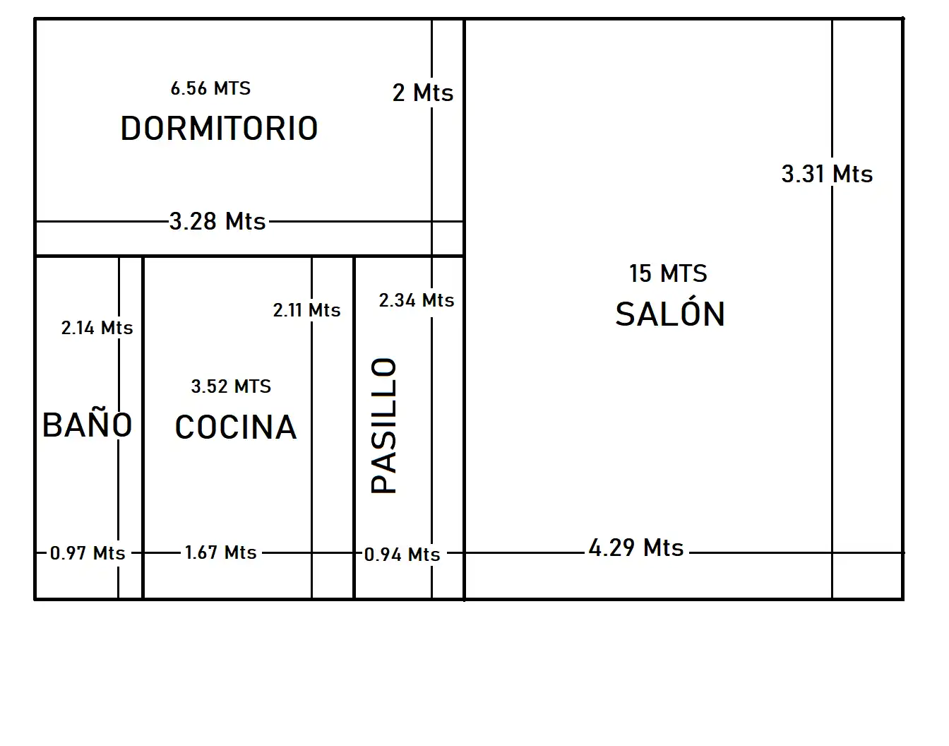 Flat for sale in Madrid